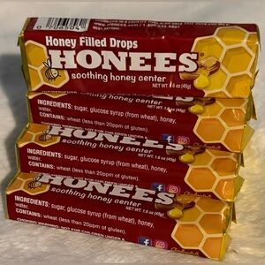 Honees Honey Filled Drops (1.54 oz Bar - 7 Bars)